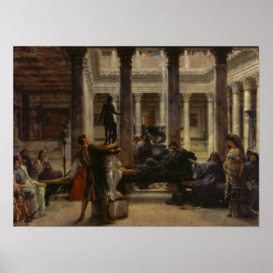 Poster Alma-Tadema - Um Amador Romano