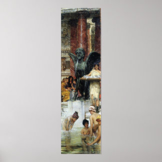 Poster Alma-Tadema - Um banheiro (uma tradição antiga)