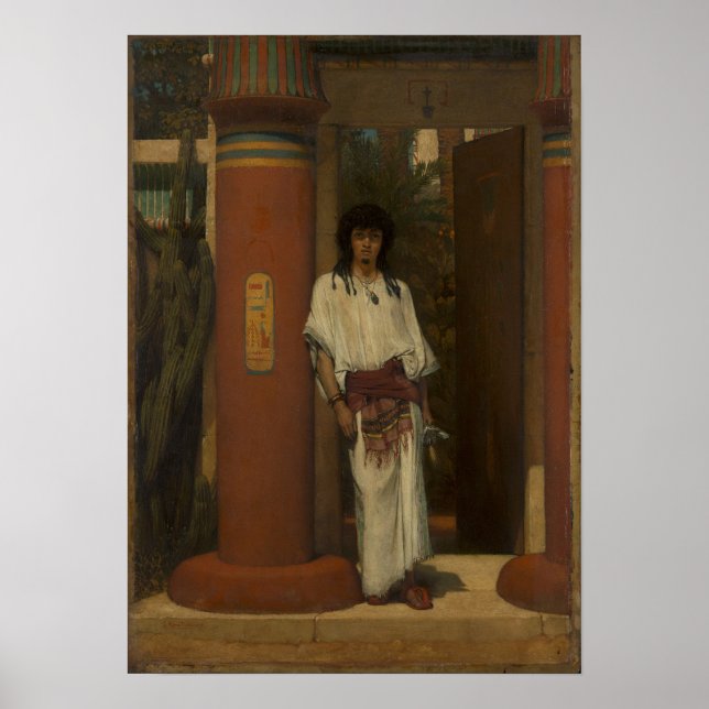 Poster Alma-Tadema - Um Cidadão De Memphis (Frente)