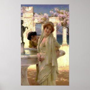 Poster Alma-Tadema - Uma Diferença de Opinião