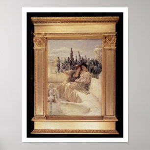 Poster Alma-Tadema   Whispering Noon, 1896