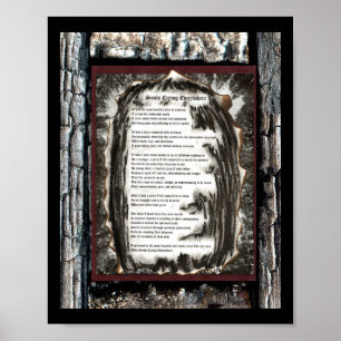 Poster Almas chorando em todo lugar