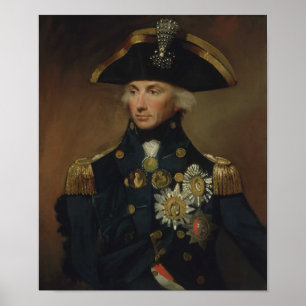Poster Almirante Horatio Nelson
