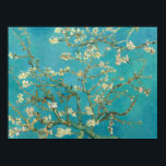 Poster Almond Blossom, 1890, por Vincent van Gogh<br><div class="desc">Almond Blossom,  1890,  por Vincent van Gogh. Flores eram especiais para van Gogh. Representavam despertar e esperança. Ele os apreciava esteticamente e achava alegria em pintar árvores floridas.</div>