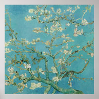 Almond Blossoms por Vincent van Gogh