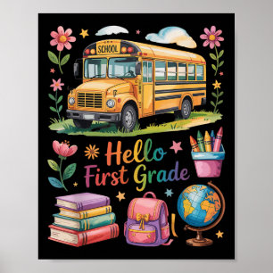 Poster Alô, 1º ano de volta ao Teto da Mochila de Ônibus 