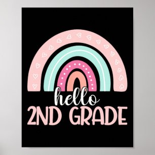 Poster Alô, 2º ano de volta à escola, professor de segund