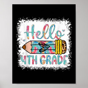 Poster Alô, 4º ano de volta à escola, 4º ano de estudos