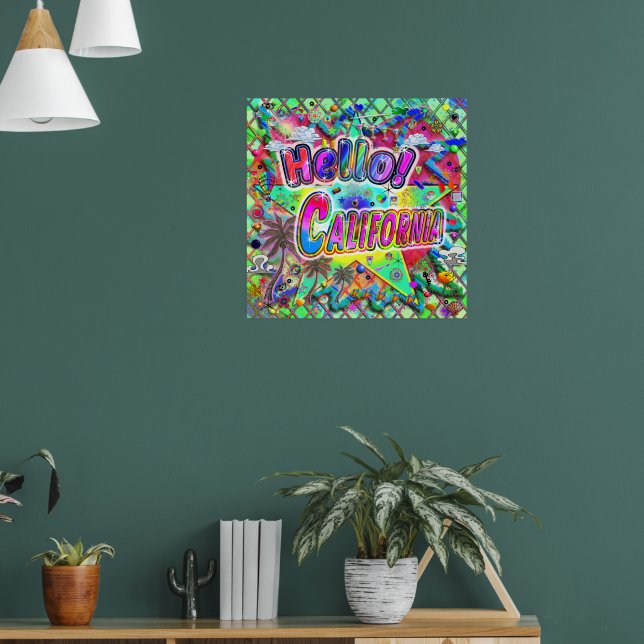 Poster Alô da Califórnia! Pôster (Sala de Estar 1)
