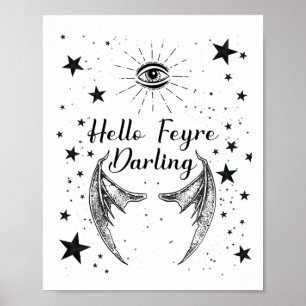 Poster Alô Querido Acotar Design Feyre