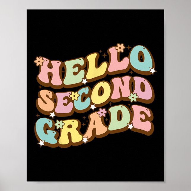 Poster Alô Segundo Grau Para Professores Alunos (Frente)