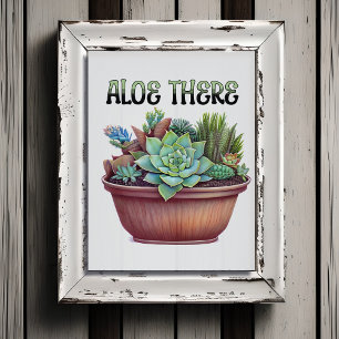 Poster Aloe Ali Aloe Vera Pun