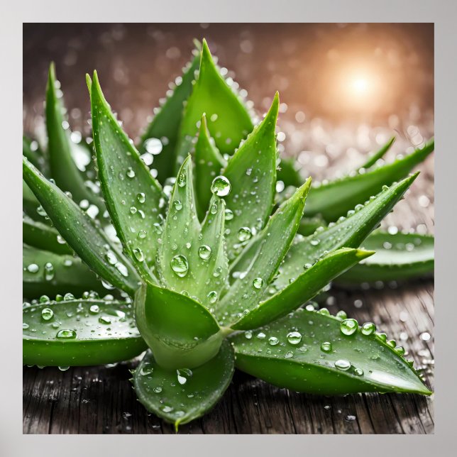 Poster Aloe Vera (Frente)