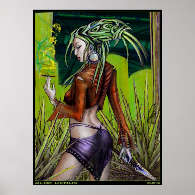 POSTER ALOEVENUS (Frente)