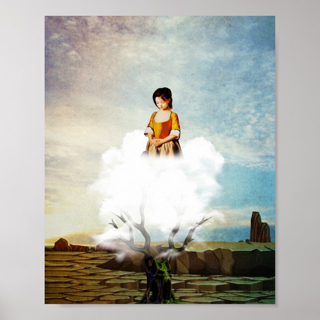 Poster alone in the desert (Frente)