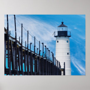 Poster Along Manistee