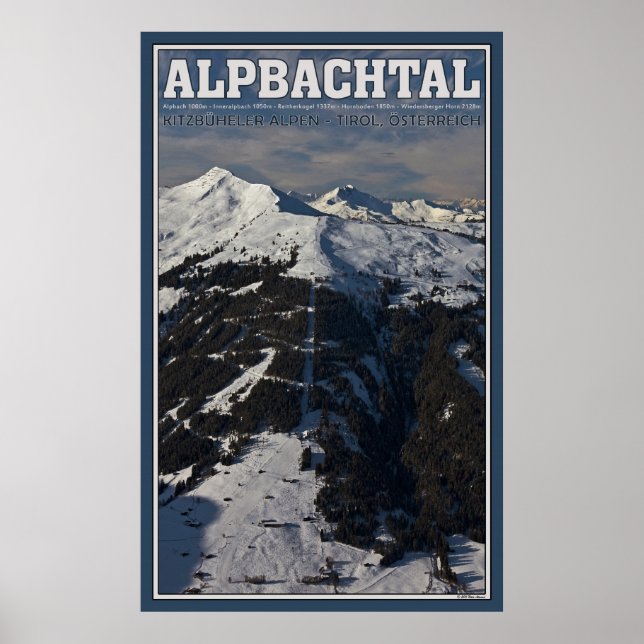Póster Alpbachtal de Schatzberg (Frente)