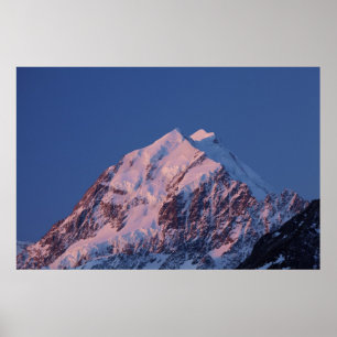 Póster Alpenglow em Aoraki Mount Cook, Mackenzie 2
