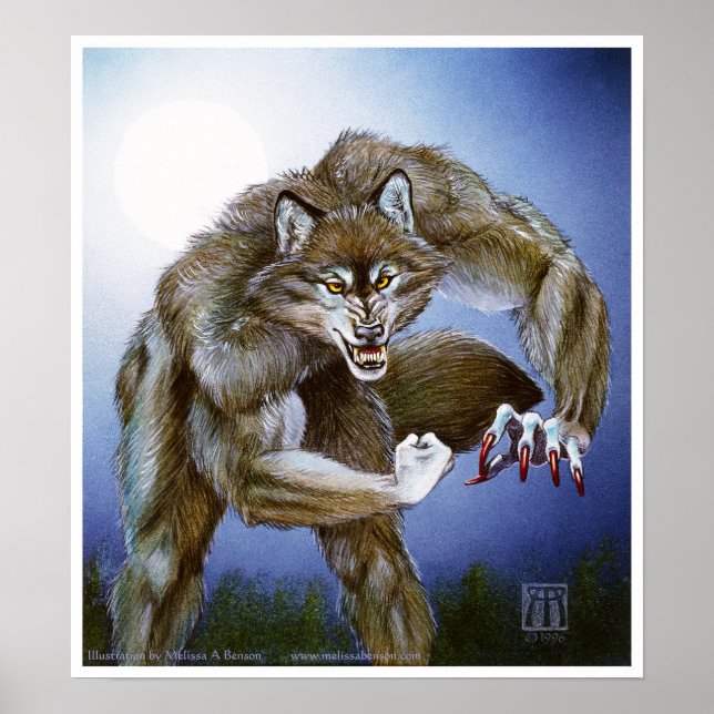 Póster Alpha Werewolf (Frente)