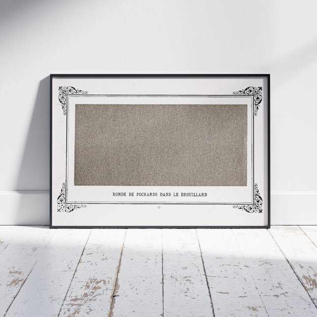 Poster Alphonse Allais, April Fools, Cinza Art, Abstrato (Criador carregado)