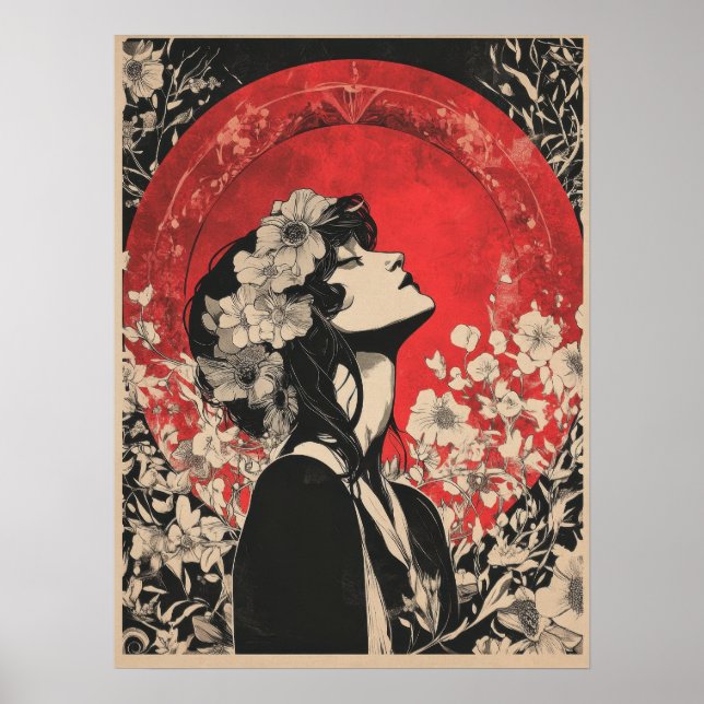 Poster Alphonse Mucha (Frente)