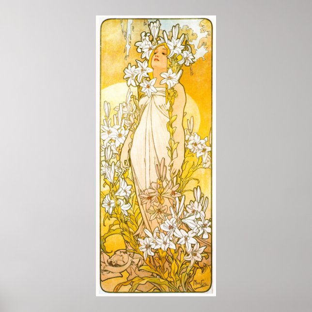 Poster Alphonse Mucha (Frente)