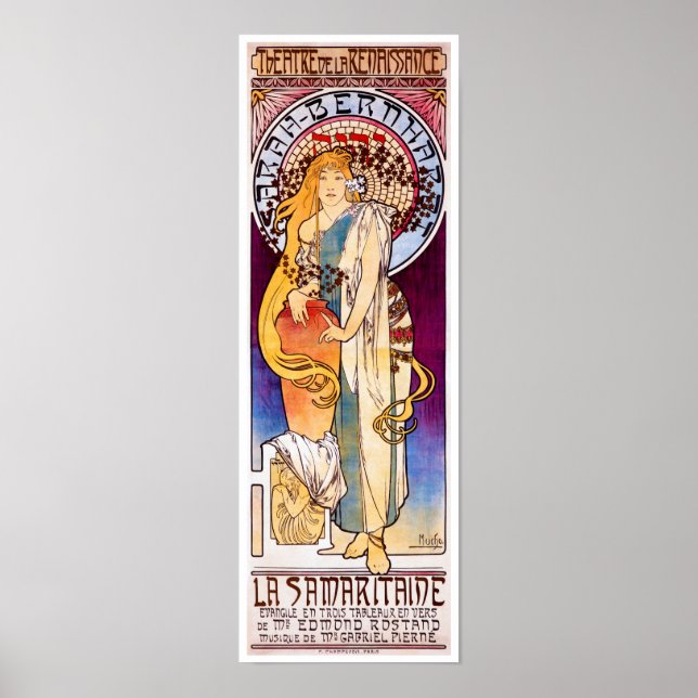 Poster Alphonse Mucha (Frente)