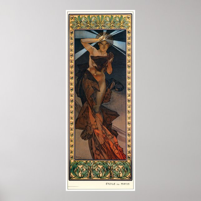 Poster Alphonse Mucha (Frente)