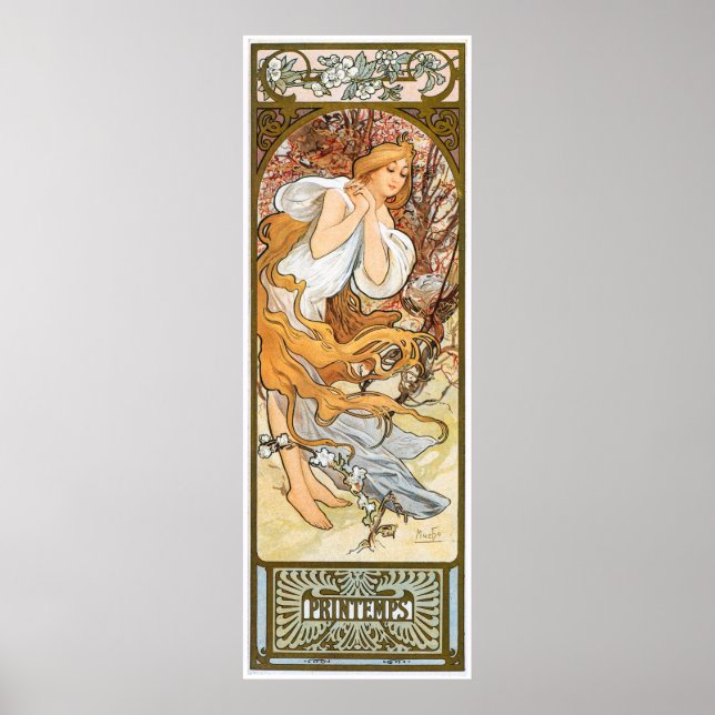 Poster Alphonse Mucha (Frente)