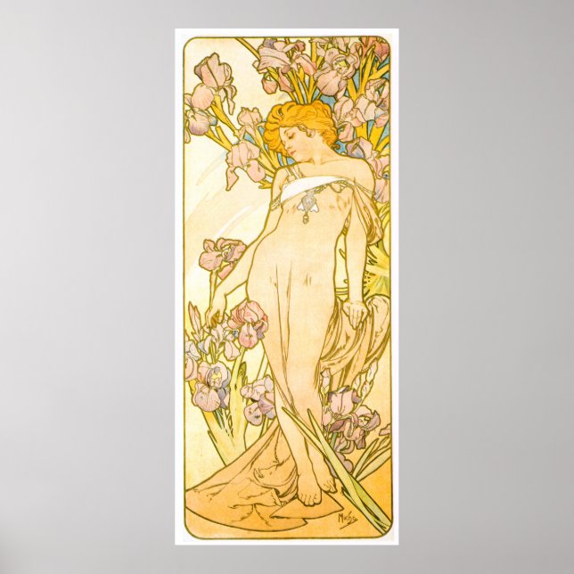 Poster Alphonse Mucha (Frente)