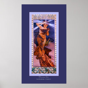 Poster ~ Alphonse Mucha da estrela da manhã