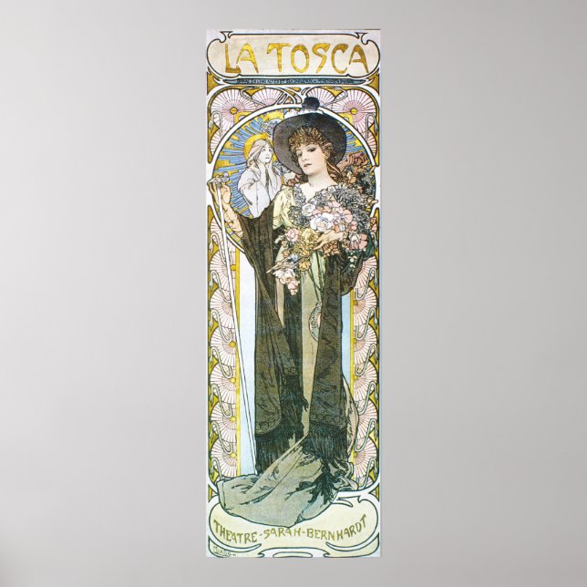 Póster Alphonse Mucha. La Tosca, 1899 (Frente)