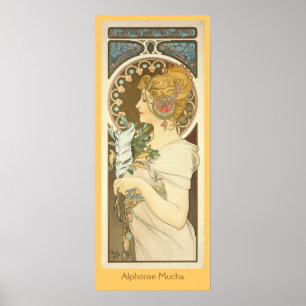 Poster Alphonse Mucha Painting