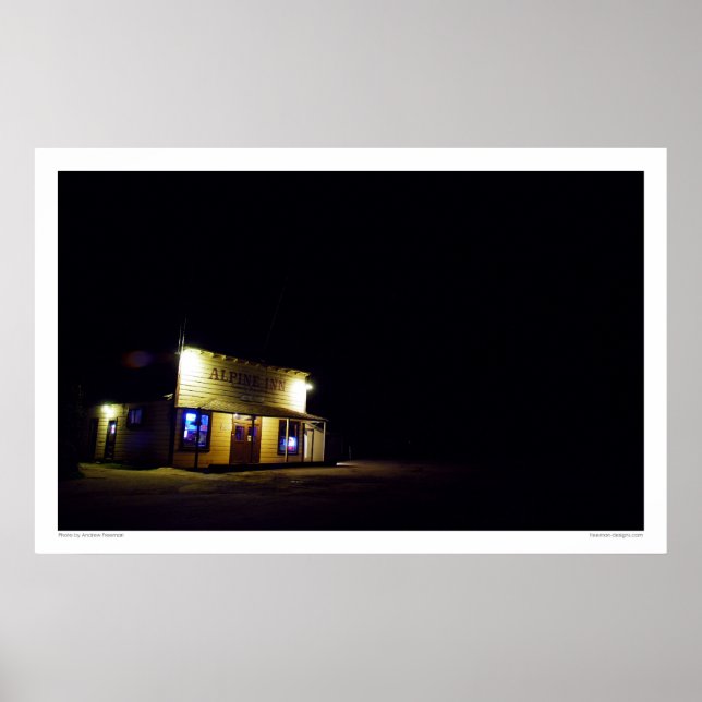 Poster Alpino Inn (cor) (Frente)