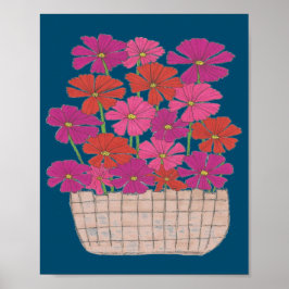 Poster Alqueire de Cosmos Brilhantes