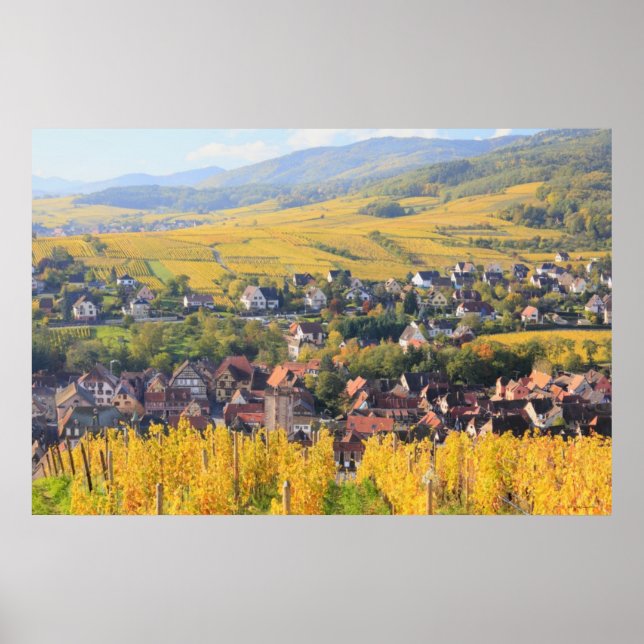 Póster Alsace, França 6 (Frente)