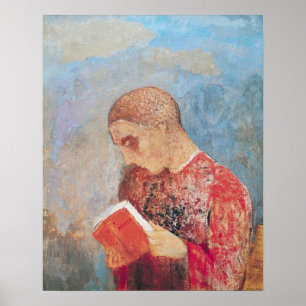 Póster Alsácia ou, leitura da monge, c.1914