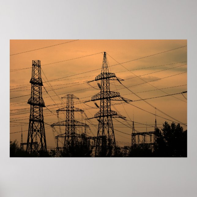 Póster Alta tensão (Frente)