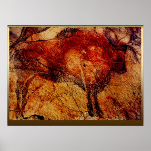 Poster Altamira Bison 2