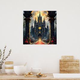 Poster Altar ao Luar de Votos Eternos – Portal de Casamen
