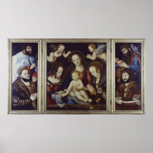 Póster Altarpiece principesco, 1510-12
