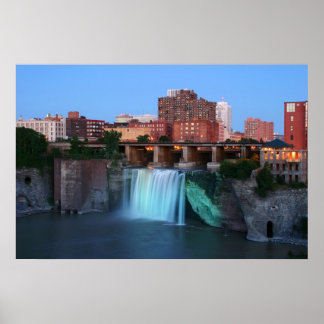 Póster Altas quedas