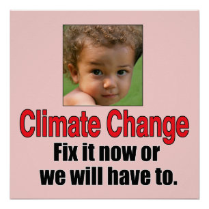 Póster Alterações climáticas