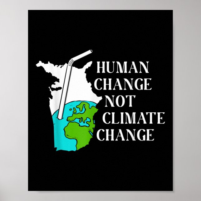 Poster Alterações climáticas globais aquecimento ambienta (Frente)