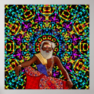 Póster Altered Perceptions of a Holy Man