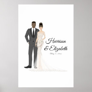Poster Alternativo do Livro de Convidado de Casamento de