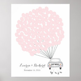 Poster Alternativo do Livro de Convidados de Casamento co