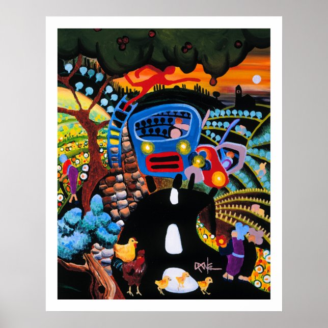 Poster Altini em Fronzano (Frente)