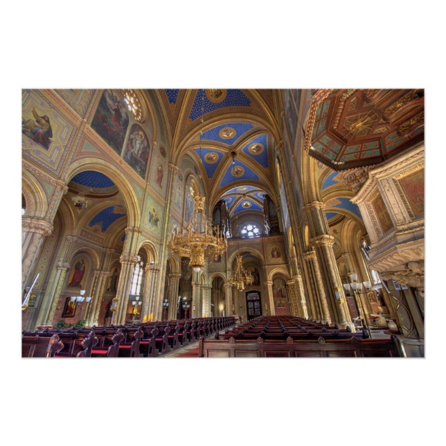 Póster Altlerchenfelder Kirche Wien Österreich (Frente)