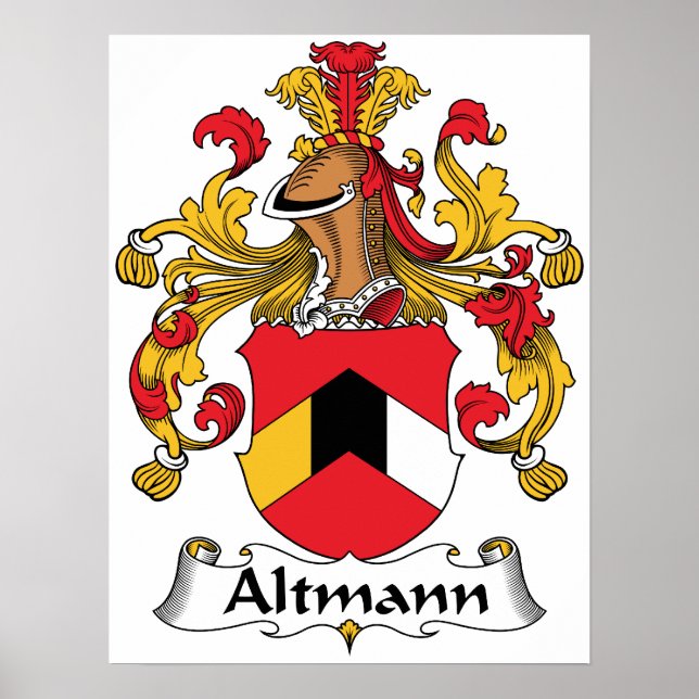 Póster Altmann Family Crest (Frente)